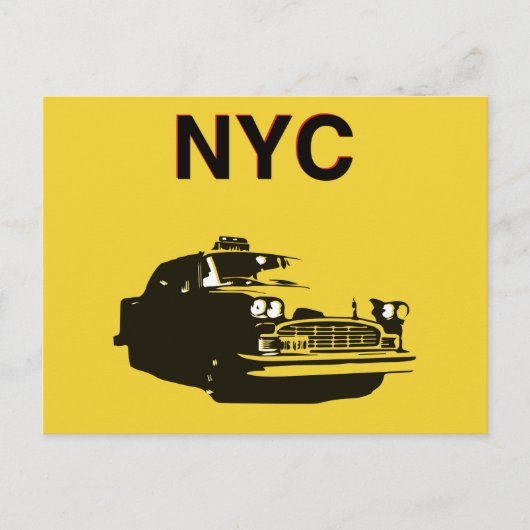 NYC Post Card Briefkaart (Voorkant)