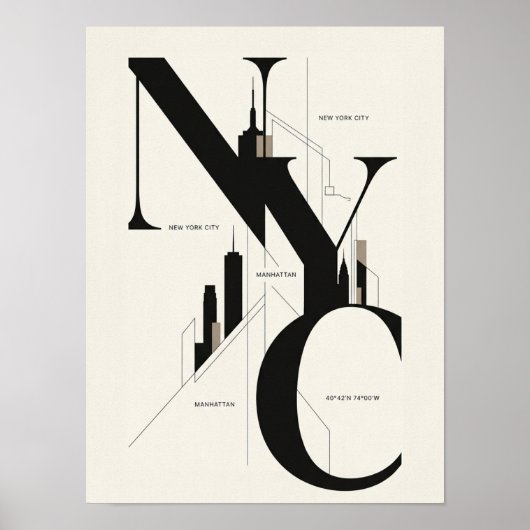 NYC Poster (Voorkant)