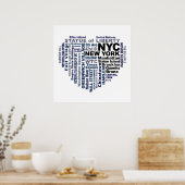 NYC-poster Poster (Keuken)