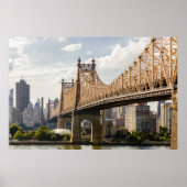 NYC Poster Queensboro Bridge New York (Voorkant)