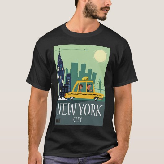 NYC-Poster T-shirt (Voorkant)