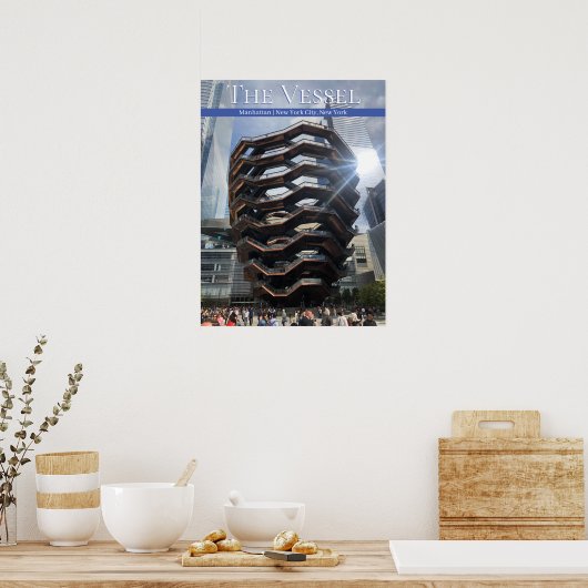 NYC-Poster van het vaartuig Poster (Keuken)