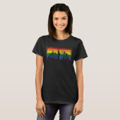 NYC Pride Shirt Rainbow New York City LGBT (Voorkant volledig)