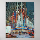 NYC Radio Music Hall Poster (Voorkant)
