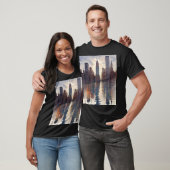 NYC-reflectie T-shirt (Unisex)
