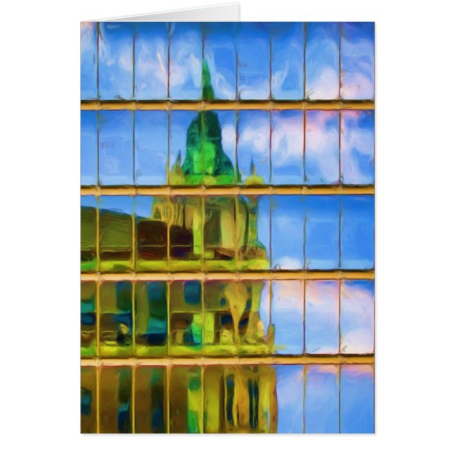 NYC Reflecties Schilderen (Voorkant)