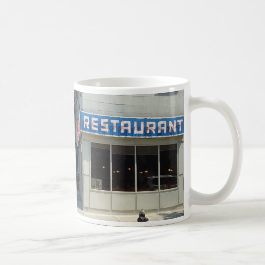 NYC Restaurant, Manhattan Koffiemok (Rechts)