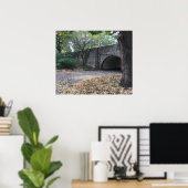NYC Riverside Park Foto New York Poster (Thuiskantoor)