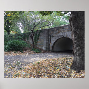 NYC Riverside Park Foto New York Poster