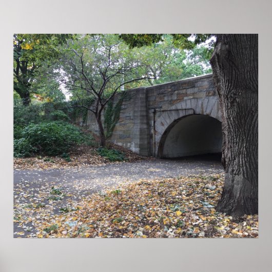 NYC Riverside Park Foto New York Poster (Voorkant)