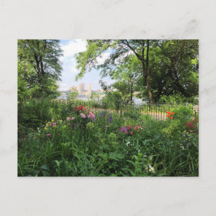 NYC Riverside Park Hudson River New York Briefkaar Briefkaart