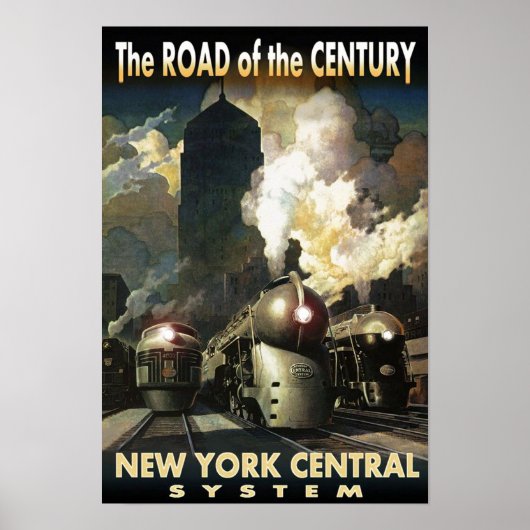 NYC Road van de eeuw Poster (Voorkant)