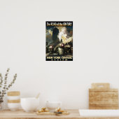 NYC Road van de eeuw Poster (Keuken)