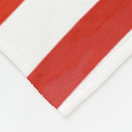 NYC | Rood, wit en blauw ontwerp Fleece Deken (Hoek)