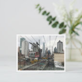 NYC Roosevelt Island Tramway Briefkaart (Staand voorkant)