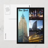 nyc scènes briefkaart (Voorkant / Achterkant)
