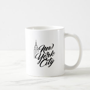 NYC Script-tekst Koffiemok