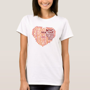 NYC-shirt - kies stijl en kleur T-shirt