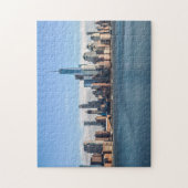 NYC Sights Skyline City Sights New York Cityscape Legpuzzel (Verticaal)