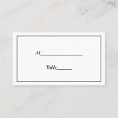 NYC Skyline 2 Blue Gold Star Escort-kaarten Plaatskaartje (Achterkant)