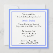 NYC Skyline bij Sunset Sweet 16 Party uitnodiging (Achterkant)