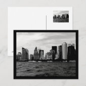 NYC Skyline Briefkaart (Voorkant / Achterkant)