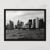 NYC Skyline Briefkaart (Voorkant)