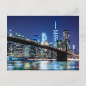 NYC Skyline Briefkaart (Voorkant)