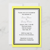 NYC Skyline Brooklyn Bridge #1 geëtste bruiloft Kaart (Achterkant)