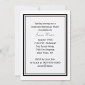 NYC Skyline Brooklyn Bridge #2 DIY Verjaardagsfees Kaart (Achterkant)