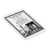 NYC Skyline Brooklyn Bridge #2 Save the Date Magneet (Rechterzijde)