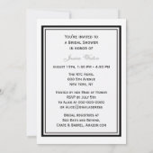 NYC Skyline Brooklyn Bridge #2 Vrijgezellenfeest Kaart (Achterkant)