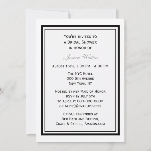 NYC Skyline Brooklyn Bridge #2 Vrijgezellenfeest Kaart (Achterkant)