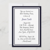 NYC Skyline Brooklyn Bridge Boat Blue Wt2 Birthday Kaart (Achterkant)