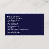 NYC Skyline Brooklyn Bridge Boat Etched Kijk #2 Visitekaartje (Achterkant)