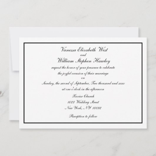 NYC Skyline Central Park Bow Bridge Bruiloftsuitno Kaart (Achterkant)