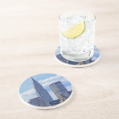 NYC Skyline Chrysler Building B1 Zandsteen Onderzetter (Zijkant)