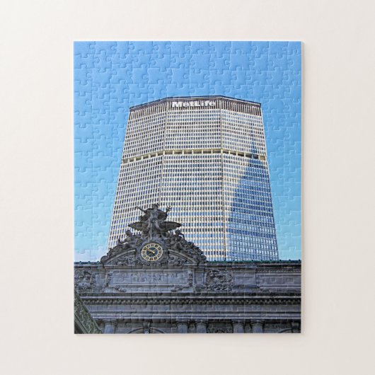 NYC Skyline: Chrysler Building veroorzaakt langdur Legpuzzel (Verticaal)