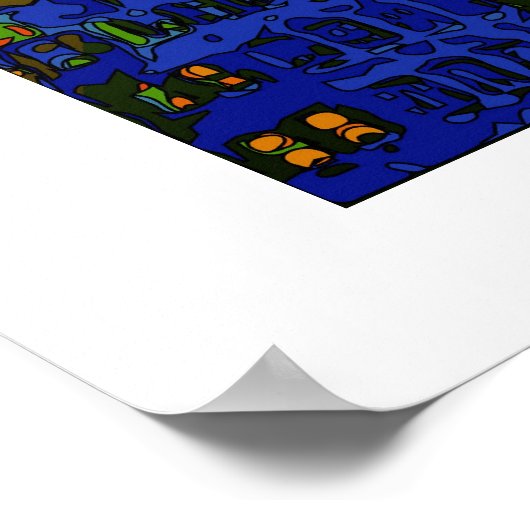 NYC Skyline: De New York Times Building Poster (Hoek)