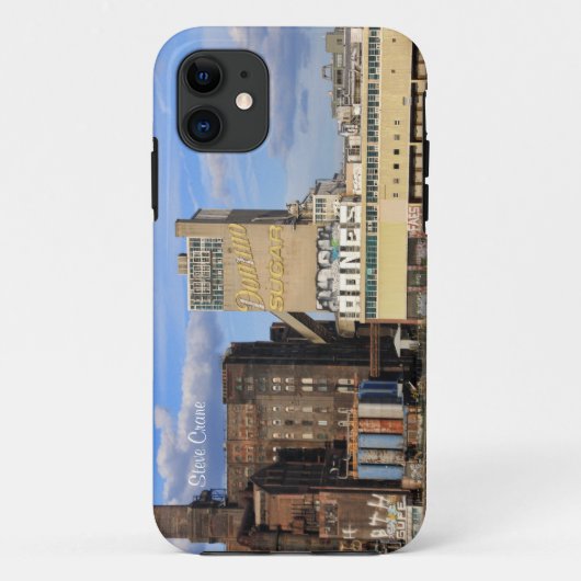 NYC Skyline Domino Sugar Factory, Graffiti Case-Mate iPhone Case (Achterkant)