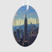 NYC Skyline EMP St Building, Wereldhandel 2C Ornament (voorkant)