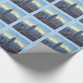 NYC Skyline ESB, Wereldhandel 2C Cadeaupapier (Hoek)