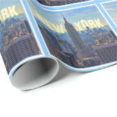 NYC Skyline ESB, Wereldhandel 2C Cadeaupapier (Rol Hoek)