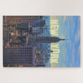 NYC Skyline ESB, Wereldhandel 2C Legpuzzel (Horizontaal)