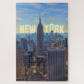 NYC Skyline ESB, Wereldhandel 2C Legpuzzel (Verticaal)