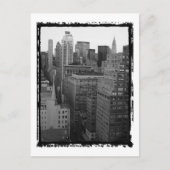 NYC Skyline Foto Briefkaart (Voorkant)