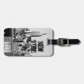 NYC Skyline II Bagagelabel (Voorkant horizontaal)