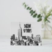 NYC Skyline II Briefkaart (Staand voorkant)