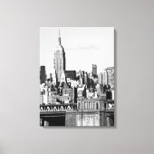 NYC Skyline II Canvas Afdruk (Voorkant)