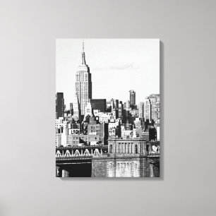 NYC Skyline II Canvas Afdruk